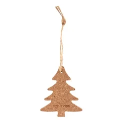 Gift Campaign Decorazione natalizia da appendere a forma di abete in sughero></noscript> Gadget Natalizi