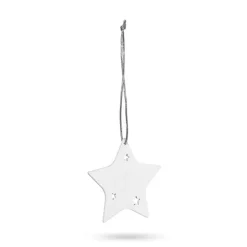 Gift Campaign Decorazione natalizia in legno a forma di stella da appendere Nova> Gadget Natalizi