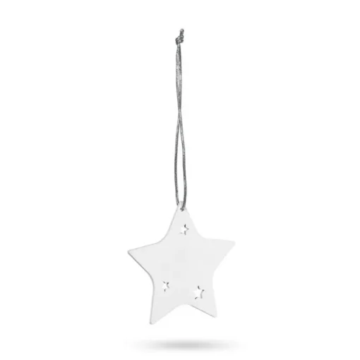 Gift Campaign Decorazione natalizia in legno a forma di stella da appendere Nova> Gadget Natalizi