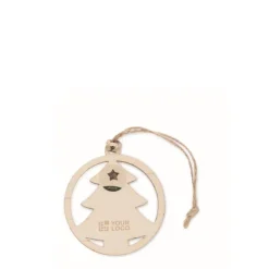 Gift Campaign Decorazione natalizia in a forma di albero con cordino in juta> Gadget Natalizi