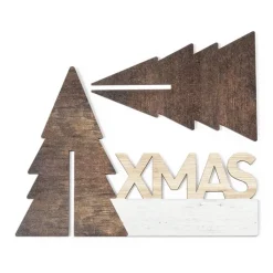 Gift Campaign Decorazione natalizia in legno con finitura bicolore Xmas Tree Wood></noscript> Gadget Natalizi