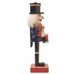 Gift Campaign Decorazione natalizia in legno a forma del classico Schiaccianoci></noscript> Gadget Natalizi