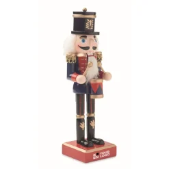 Gift Campaign Decorazione natalizia in legno a forma del classico Schiaccianoci></noscript> Gadget Natalizi