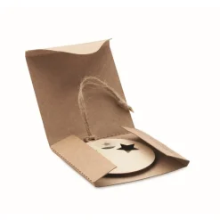 Gift Campaign Decorazione natalizia in a forma di pallina con cordino in juta> Gadget Natalizi