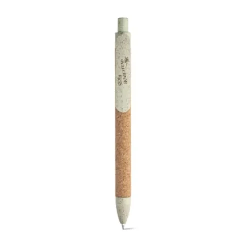Gift Campaign Ecologiche penne a sfera personalizzate inchiostro blu Straw Fibre> Penne Ecologiche