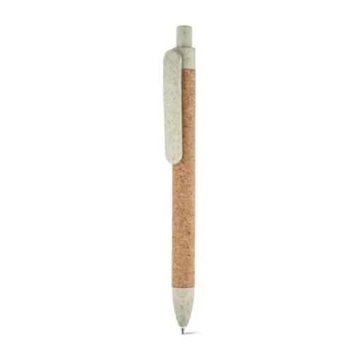 Gift Campaign Ecologiche penne a sfera personalizzate inchiostro blu Straw Fibre> Penne Ecologiche