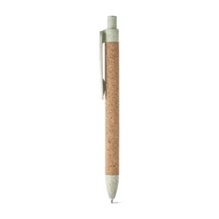 Gift Campaign Ecologiche penne a sfera personalizzate inchiostro blu Straw Fibre></noscript> Penne Ecologiche