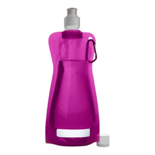 Gift Campaign Economica bottiglia d'acqua pubblicitaria pieghevole 420ml Rebel> Gadget Per La Scuola|Borracce In Plastica