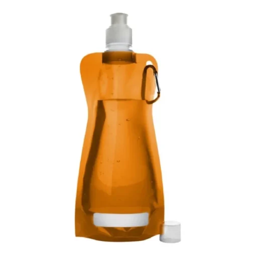 Gift Campaign Economica bottiglia d'acqua pubblicitaria pieghevole 420ml Rebel> Gadget Per La Scuola|Borracce In Plastica