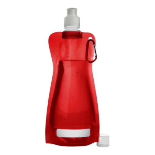Gift Campaign Economica bottiglia d'acqua pubblicitaria pieghevole 420ml Rebel> Gadget Per La Scuola|Borracce In Plastica