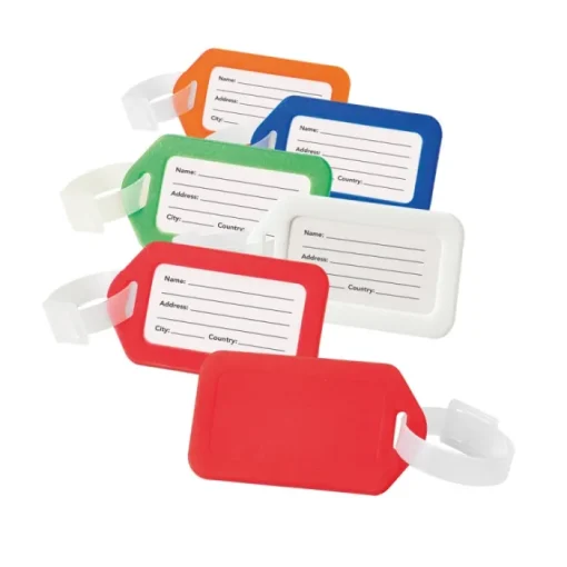 Gift Campaign Economica classica targhetta personalizzata per valigie Postmark> Accessori Da Viaggio