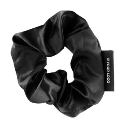 Gift Campaign Elastico per capelli in raso con un'etichetta personalizzabile Satin></noscript> Gadget Per Parrucchieri