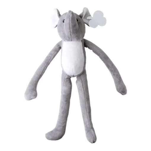 Gift Campaign Elefante di peluche con velcro sulle zampe lunghe ed etichetta> Peluche
