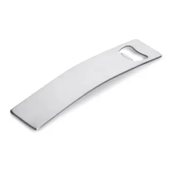 Gift Campaign Elegante apribottiglie con logo in acciaio inox Curvus> Apribottiglie Personalizzati