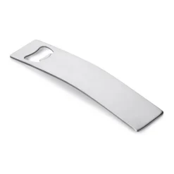 Gift Campaign Elegante apribottiglie con logo in acciaio inox Curvus> Apribottiglie Personalizzati