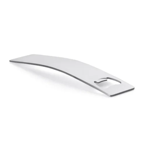 Gift Campaign Elegante apribottiglie con logo in acciaio inox Curvus> Apribottiglie Personalizzati