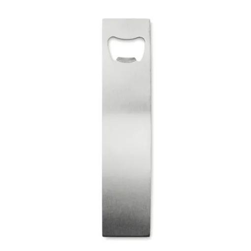 Gift Campaign Elegante apribottiglie con logo in acciaio inox Curvus> Apribottiglie Personalizzati