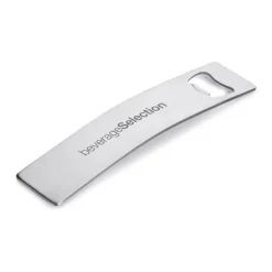 Gift Campaign Elegante apribottiglie con logo in acciaio inox Curvus></noscript> Apribottiglie Personalizzati