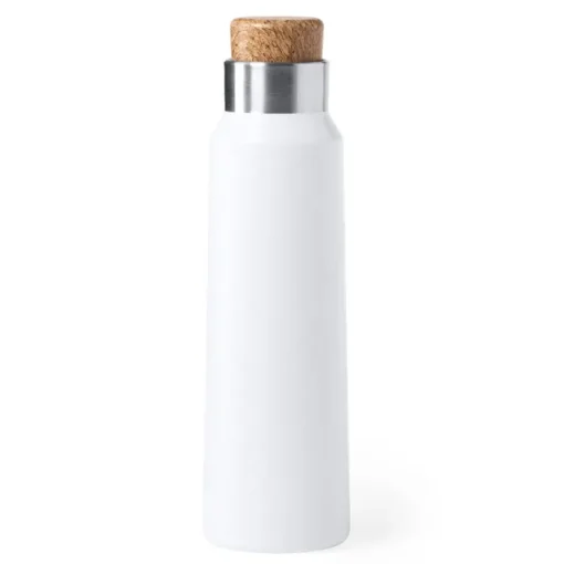 Gift Campaign Elegante borraccia con tappo in finto sughero 770ml Cork Design> Borracce Di Metallo