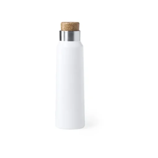 Gift Campaign Elegante borraccia con tappo in finto sughero 770ml Cork Design> Borracce Di Metallo