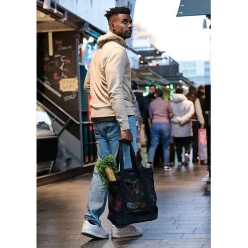 Gift Campaign Elegante borsa termica 2 in 1 in RPET con rivestimento in PEVA da 20L> Borse Termiche