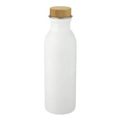 Gift Campaign Elegante bottiglia in acciaio inox con tappo in bambù 650ml Glorious> Borracce Di Metallo