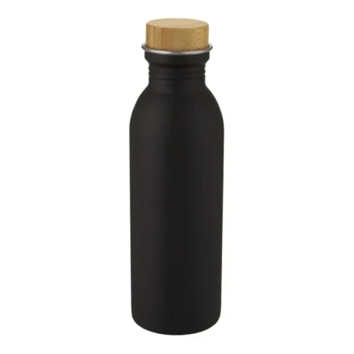 Gift Campaign Elegante bottiglia in acciaio inox con tappo in bambù 650ml Glorious> Borracce Di Metallo