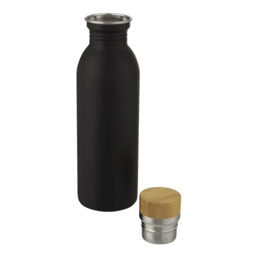 Gift Campaign Elegante bottiglia in acciaio inox con tappo in bambù 650ml Glorious> Borracce Di Metallo