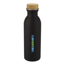 Gift Campaign Elegante bottiglia in acciaio inox con tappo in bambù 650ml Glorious></noscript> Borracce Di Metallo