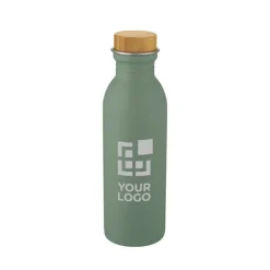 Gift Campaign Elegante bottiglia in acciaio inox con tappo in bambù 650ml Glorious></noscript> Borracce Di Metallo