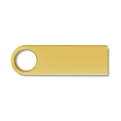 Gift Campaign Elegante e compatta USB in alluminio per portachiavi Compacto Round><noscript><img width=