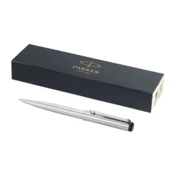 Gift Campaign Elegante penna a sfera personalizzata inchiostro blu Parker Vector Inox> Penne In Metallo