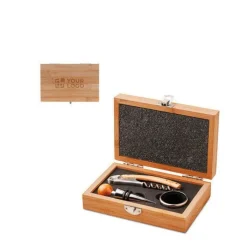 Gift Campaign Elegante set da vino corporativo con scatola e accessori vino Riesling></noscript> Gadget Per Vino