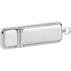 Gift Campaign Elegante USB promozionale con dettagli in pelle Classic></noscript> Chiavette Usb Di Metallo