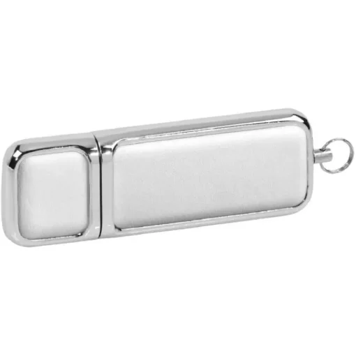 Gift Campaign Elegante USB promozionale con dettagli in pelle Classic> Chiavette Usb Di Metallo