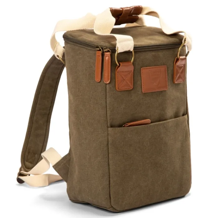 Gift Campaign Elegante zaino termico in tela e PU da 10L della Orrefors Hunting> Borse Termiche