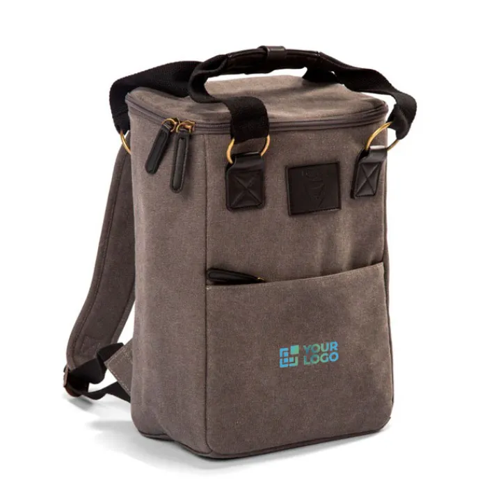 Gift Campaign Elegante zaino termico in tela e PU da 10L della Orrefors Hunting> Borse Termiche