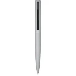 Gift Campaign Eleganti penne con logo in alluminio e ABS inchiostro blu Museo> Penne In Metallo