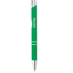 Gift Campaign Eleganti penne incise con finitura satinata inchiostro blu Aster Matt></noscript> Penne In Metallo