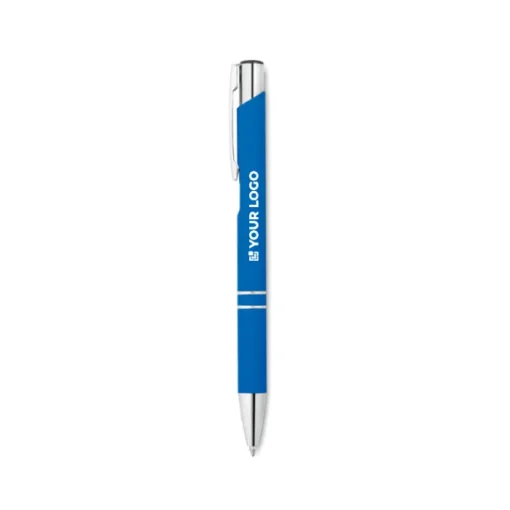 Gift Campaign Eleganti penne incise con finitura satinata inchiostro blu Aster Matt> Penne In Metallo