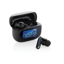 Gift Campaign Esclusivi auricolari wireless ANC in ABS riciclato con schermo touch> Auricolari Personalizzati