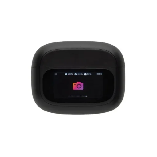 Gift Campaign Esclusivi auricolari wireless ANC in ABS riciclato con schermo touch> Auricolari Personalizzati