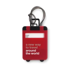 Gift Campaign Etichetta personalizzata per i trolley a forma di valigia Trolley></noscript> Accessori Da Viaggio