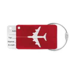 Gift Campaign Etichette per bagagli in alluminio in vari colori AluColor></noscript> Accessori Da Viaggio