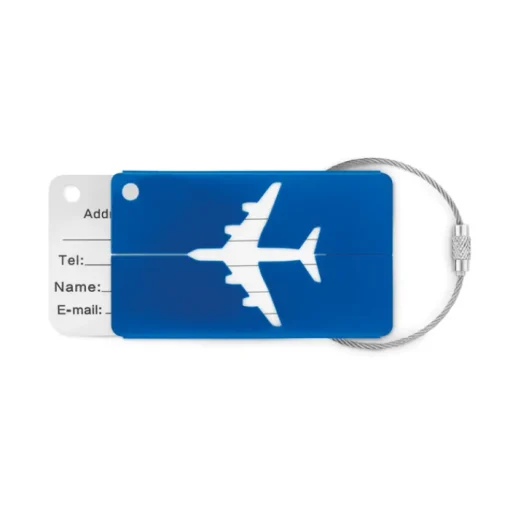 Gift Campaign Etichette per bagagli in alluminio in vari colori AluColor> Accessori Da Viaggio