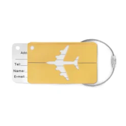 Gift Campaign Etichette per bagagli in alluminio in vari colori AluColor></noscript> Accessori Da Viaggio