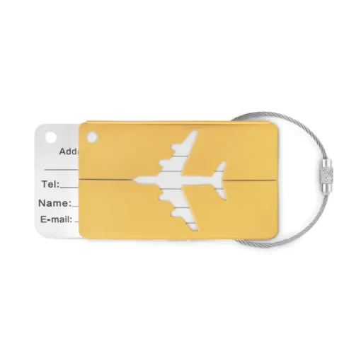 Gift Campaign Etichette per bagagli in alluminio in vari colori AluColor> Accessori Da Viaggio