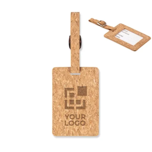 Gift Campaign Etichette per bagaglio personalizzate in sughero> Accessori Da Viaggio