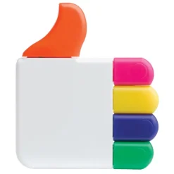 Gift Campaign Evidenziatore a forma di like con 5 colori differenti> Evidenziatori