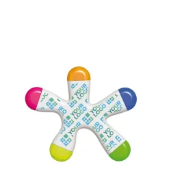 Gift Campaign Evidenziatore a forma di stella irregolare con 5 colori differenti></noscript> Evidenziatori
